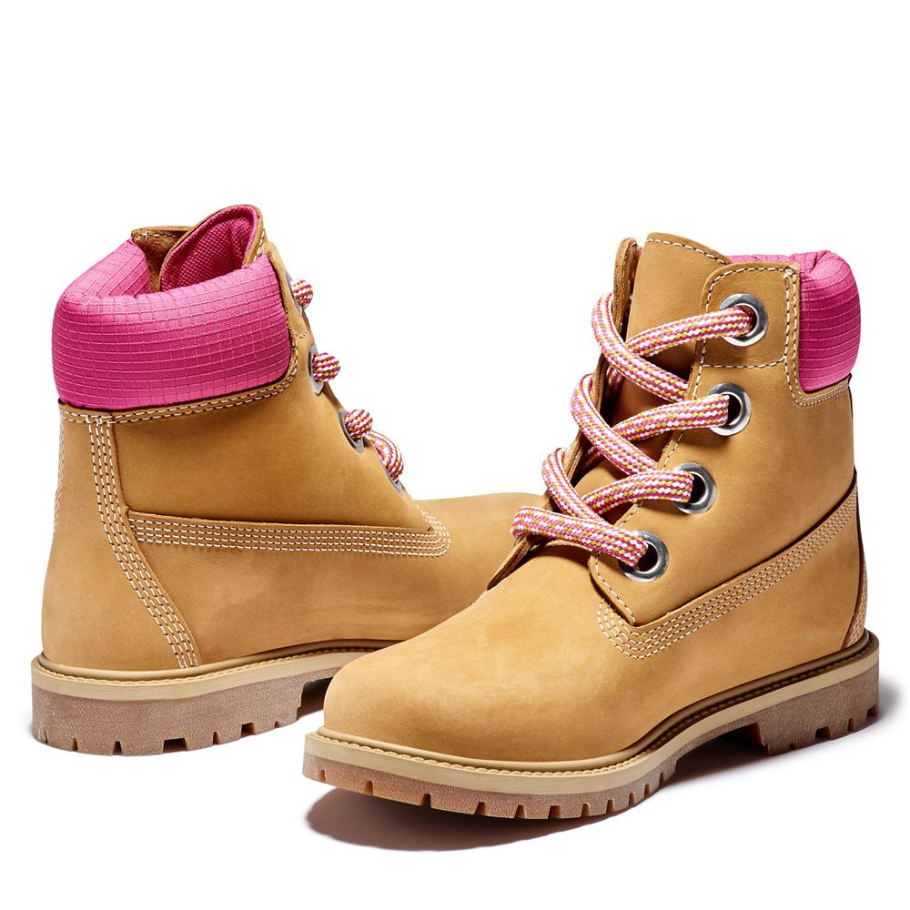 Timberland 6-Inch Μποτακια Γυναικεια Καφε - Heritage Waterproof - Greece 7806352-YQ